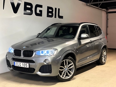 BMW X3 xDrive20d Steptronic M Sport Värmare Navi Drag Kamera