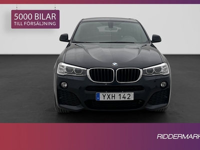 BMW X4 xDrive20d 190hk M Sport Fjärr-Värm HiFi Navi Kamera