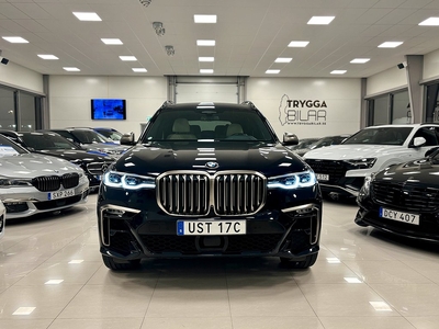 BMW X7 M50d Executive Massage/HUD/Värm/Drag/Pano/Laser/3D/7Sits