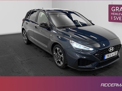 Hyundai i30T-GDI N-Line Kamera Carplay Rattvärme 2021, Halvkombi