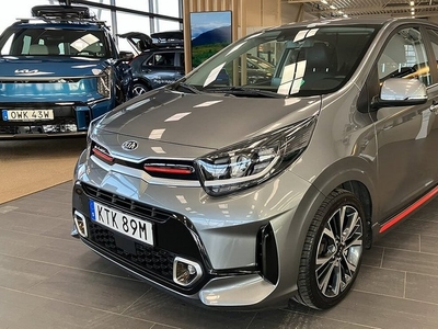 Kia Picanto1.0 T-GDI GT-Line , B-kamera Navi GPS 2021, Halvkombi