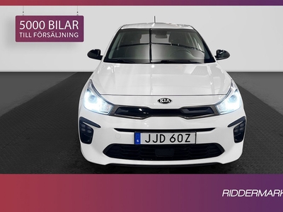 Kia Rio 1.0 T-GDI 120hk B-kamera Halvskinn Carplay Välservad