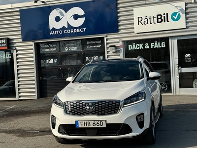 Kia Sorento 2.2 CRDi AWD,7sits,Drag,Panorama,Skinn,Elstol,mm