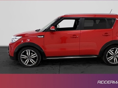 Kia Soul1.6 CRDi GLS B-kamera Rattvärme P-sensorer 2016, Halvkombi