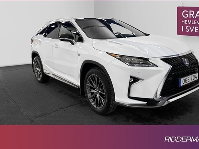 Lexus RX450h AWD F Sport Pano Kamera Skinn Navi 2016, SUV