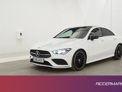 Mercedes-Benz CLA 220 4M 190hk AMG Burmester Pano Wide