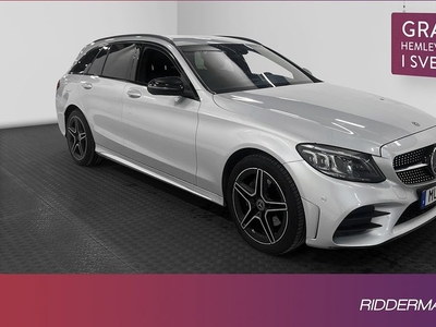 Mercedes C220Benz C 220 T d 4M AMG Night Värm Kamera Drag 2019, Kombi