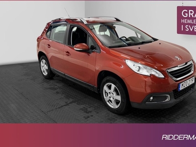 Peugeot 20081.2 VTi Active Bluetooth 0,4L Mil Välserv 2016, SUV