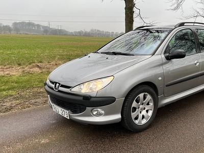 Peugeot 206 SW 2.0 GTi 136hk, Svensksåld, Rostfri, Går bra