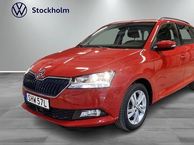 Skoda FabiaKombi Style TSI95 DSG Komfort 2021, Halvkombi