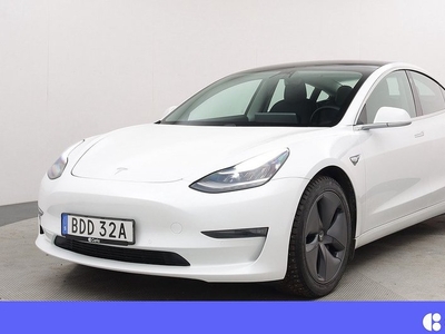 Tesla Model 3Long Range AWD Full FSD AP Pano V-hjul 2020, Halvkombi