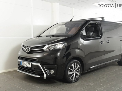 Toyota ProaceLong 2.0D Aut Proffessional Drag Värm Vhjul 2017, Minibuss