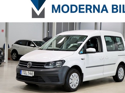 Volkswagen CaddyLife 2.0 TDI EU6 5-SITS BACKAMERA SKINN 2017, Minibuss