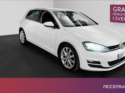 Volkswagen Golf1.4 TSI Plus Sensorer Navi Välservad 2014, Halvkombi