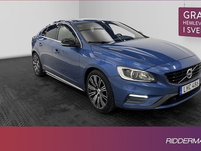 Volvo S60D4 R-Design VOC Taklucka Värm Navi Sensorer 2018, Sedan