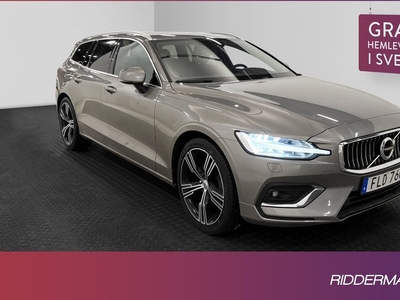 Volvo V60D3 Inscription Värmare Skinn VOC Drag Välservad 2019, Kombi