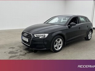 Audi A3Sportback 30 TFSI Proline P-Sensorer Adaptiv-fart 2019, Halvkombi