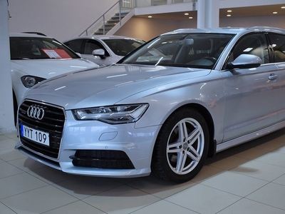 Audi A62.0 TDI Quattro Värm Navi Drag Ambition LED V-hjul Euro 6 2018, Kombi