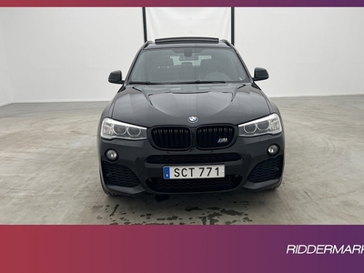 BMW X3 xDrive20d M Sport Shadow Pano Fjärr-Värmare Välservad