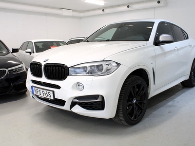 BMW X6 M50d Sv-såld Värmare Taklucka H/K 381hk