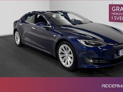 Tesla Model S75D AWD Svensksåld Pano Total självkörning FSD 2018, Sedan