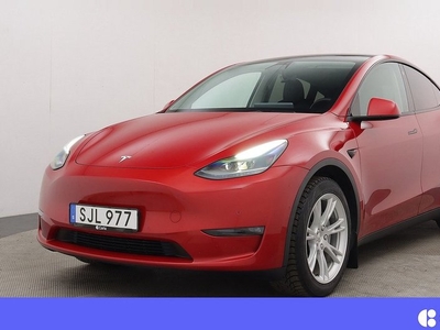 Tesla Model Y Long Range AWD AP Drag Pano Acc Boost V-hjul 2021, SUV