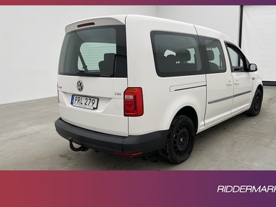 Volkswagen Caddy Maxi Life 2.0TDI Dragkrok 7-Sits Moms