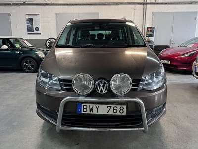 Volkswagen Sharan 2.0 TDI Premium El-dörr Drag Nav gps 140hk