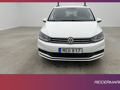 Volkswagen Touran 1.2 TSI 110hk Style 7-sits Kamera Dragkrok