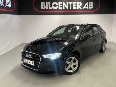 Audi A3Sportback 35 TFSI Aut PDC Proline Euro 6 Ny bes SoV 2019, Halvkombi