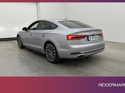 Audi A5 Sportback 2.0 TDI Q S-Line B-Kam Cockpit 190hk