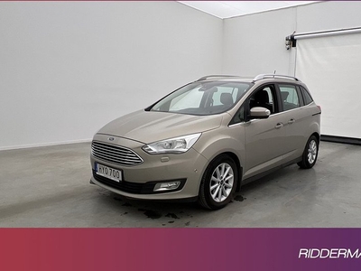 Ford C-MaxGrand 1.0 Titanium 7-sits Kamera Rattvärme 2015, Minibuss