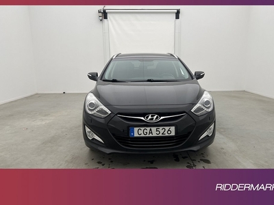 Hyundai i40 cw CRDi 136hk Premium Kamera Navi Skinn Välserv