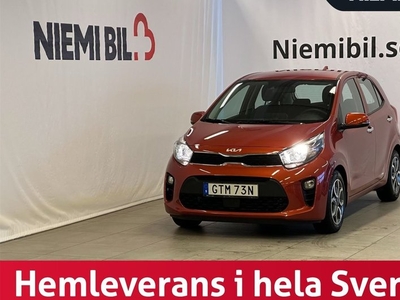 Kia Picanto1.0 MPI AMT Kamera Värmare SoV Nav Rattvärme PDC 2023, Halvkombi