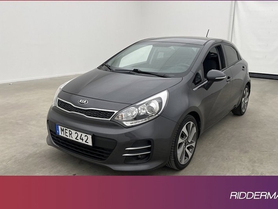 Kia Rio1.2 CVVT Advance Kamera Navi Rattvärme Välserv 2016, Halvkombi