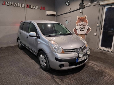 Nissan Note 1.4 Besiktigad, 88hk, Manuell, ISOFIX