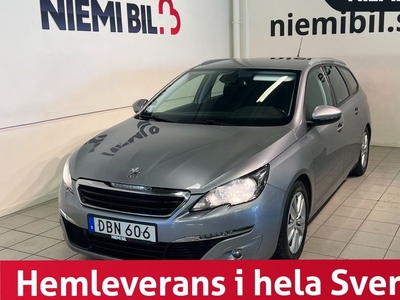 Peugeot 308SW 1.2 e-THP Active Psens Drag MoK Navi S V-hjul 2015, Halvkombi