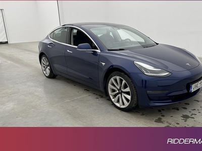 Tesla Model 3Long Range AWD Total självkörning FSD 2019, Halvkombi