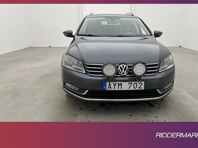 Volkswagen Passat TDI 4M 140hk En-brukare Värm Kamera Drag