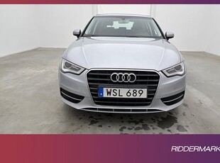 Audi A3 Sportback 1.2 TFSI 110hk Sensorer Välservad 0,5l/Mil