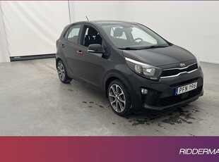 Kia Picanto1.0 MPI Advanced Sensorer Rattvärme Välserv 2018, Halvkombi