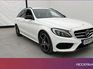 Mercedes C220Benz C 220 T d AMG Kamera Skinn Drag Välserv 2016, Kombi