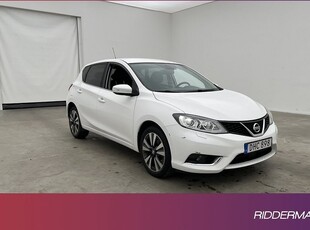 Nissan Pulsar1.2 XTRONIC-CVT N-Connecta Kamera Navi 2017, Halvkombi