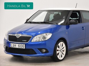 Skoda FabiaRS 1.4 TSI Aut M-Värm Ny-Serv Pdc SoV-Hjul 2011, Halvkombi