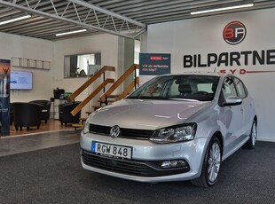 Volkswagen Polo5-dörrar 1.2 TSI Euro 6|Fri hemleverans 2017, Halvkombi