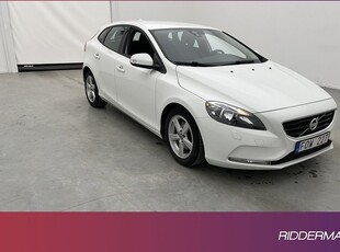 Volvo V40T2 Kinetic Farthållare Låg skatt 0,53L mil 2014, Kombi