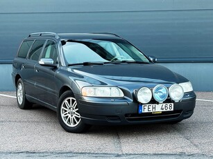 Volvo V70 2.4 170HK Kinetic , Besiktigad, Dragkrok mm