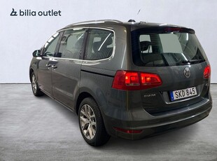 VW Sharan 2.0 TDI 7-Sits Dragkrok Backkamera (140hk)