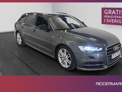 Audi A6 Avant 2.0 TDI 190hk S-Line Värmare Dragkrok Sensorer