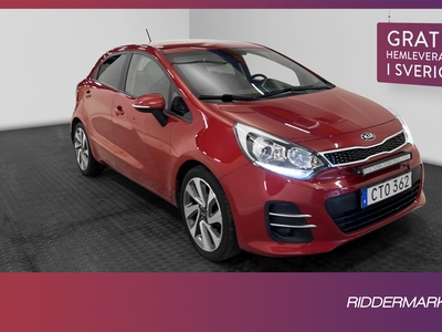 Kia Rio 1.2 CVVT 84hk GLS Kamera Navi Dragkrok Välservad